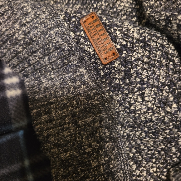 *NWT* Buffalo David Bitton Navy Sweater w/Fleece Interior - Picture 5 of 5